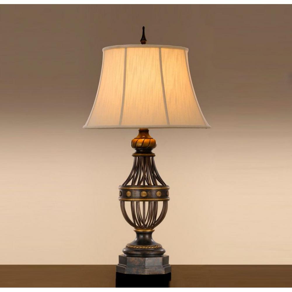 elstead augustine stolna lampa medena bronzova art deco kov mramor klasicka mestsky elegantny luxus osvetlenie textilne tienidlo obyvacka spalna klasicky tienova.jpg